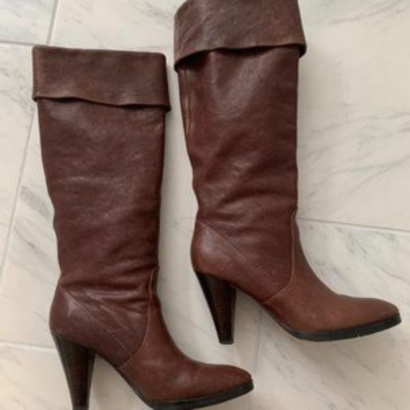 Michael Kors Tall Leather Boot - Picture 1 of 8